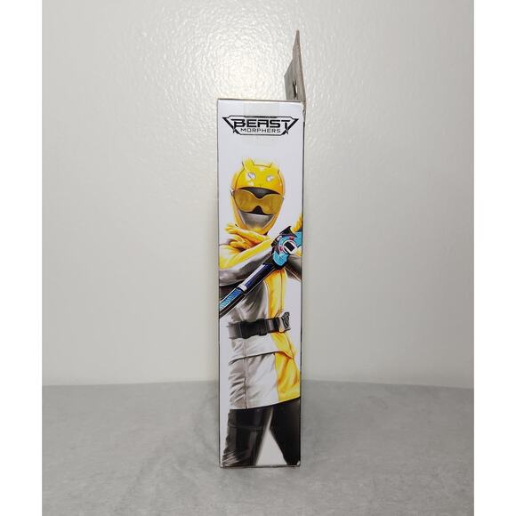 Power Rangers Yellow Ranger Beast Morphers Lightning Collection 2022 New Sealed - Picture 3 of 6